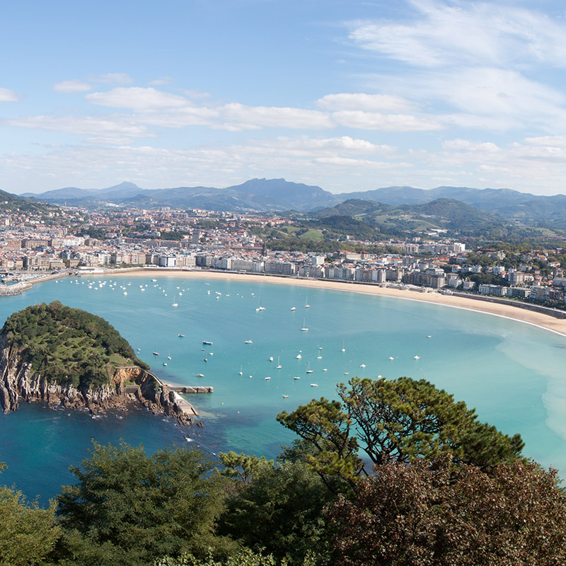 Playa de la concha San Sebastián