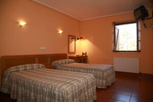 Habitación doble con dos camas individuales